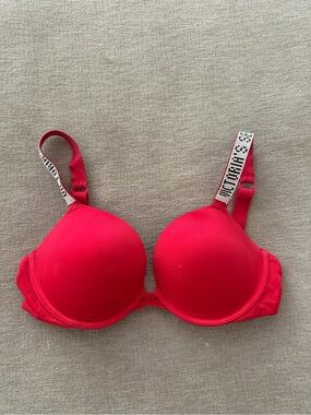 Victorias Secret rhinestone strapped bra